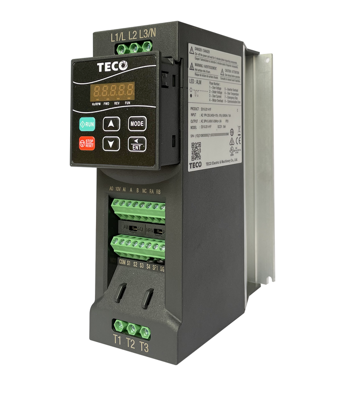 NUOVA GAMMA DI INVERTER MOTOVARIO TECO